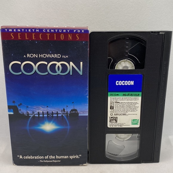 Cocoon VHS Fox Selections Science Fiction Fantasy Adventure Ron Howard Movie - Picture 10 of 10